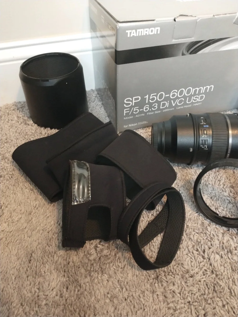 Tamron SP 150-600mm F/5-6.3 Di VC USD Lens for Nikon Bundle
